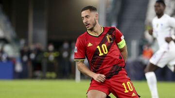 Eden Hazard of Belgium during the UEFA Nations League, Semi-final football match between Belgium and France on October 7, 2021 at Allianz Stadium in Turin, Italy - Photo Jean Catuffe / DPPI
 AFP7 
 07/10/2021 ONLY FOR USE IN SPAIN