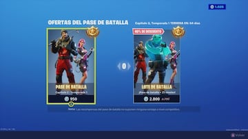 El Pase de Batalla de la Temporada 1 vale 950 paVos