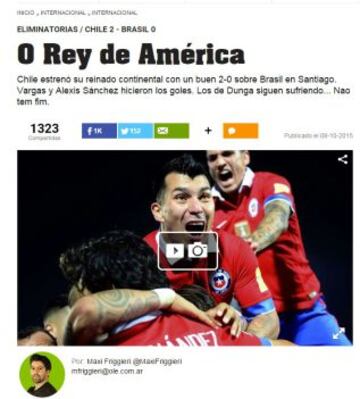 La prensa mundial se rinde ante la Roja