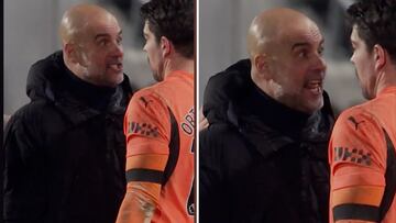 Guardiola’s emotional confrontation with goalkeeper after last-minute equalizer