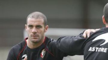 <b>DUDA. </b>Pandiani se prepara para estar apto ante el Deportivo.