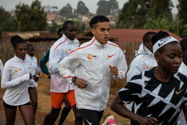 "Entrenar con Cheptegei es como ir con Messi y Cristiano"