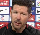 Simeone: "En algunos tramos hemos bajado la concentración"