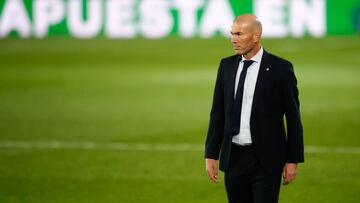 Zinedine Zidane goza del crédito de su club, el Real Madrid.