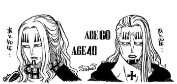 One Piece a los 40 y 60 años