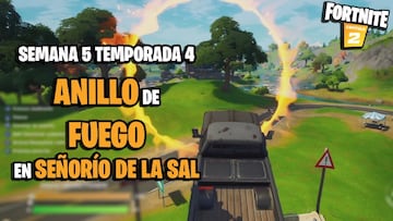 Desaf&iacute;o de Fortnite: &iquest;d&oacute;nde est&aacute; el anillo de fuego en Se&ntilde;or&iacute;o de la Sal?