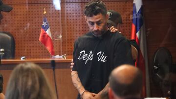 Audiencia de formalizacion del ex jugador de futbol Jorge Valdivia por presunto abuso sexual.