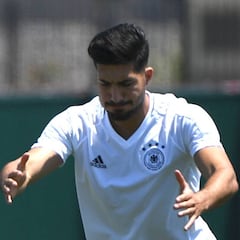 El alemán Emre Can se lesiona durante el entrenamiento
