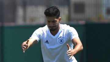 Emre Can con la selección alemana