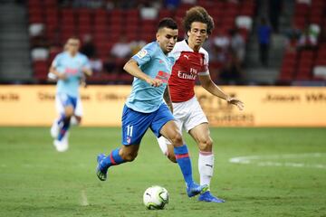 Matteo Guendouzi and Correa.