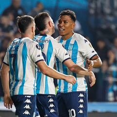 Roger Martínez sería baja en Racing para enfrentar a Boca