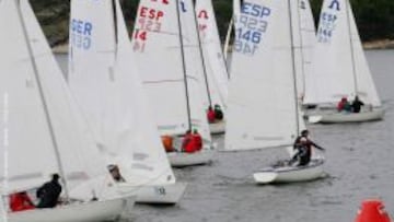 La Copa de España de Soling se disputó en el Embalse de San Juan.