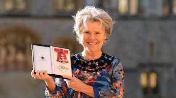 Así luce actualmente Imelda Staunton, a los 69 años.