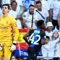 Courtois toca fondo