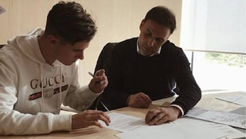 Chechu Martínez, nuevo jugador del Real Madrid. Llega para reforzar el Juvenil A.