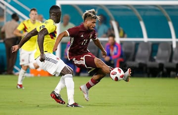 La Selección Colombia dirigida por el técnico encargado, Arturo Reyes, venció a la Venezuela de Rafael Dudamel en partido amistoso jugado en Miami