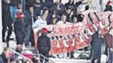 Incidentes en Mendizorroza.