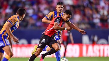 during the game Atletico San Luis vs Atlas, corresponding to Round 17 of the Torneo Clausura 2023 of the Liga BBVA MX, at Alfonso Lastras Stadium, on April 29, 2023.
<br><br>
durante el partido Atletico San Luis vs Atlas, Correspondiente a la Jornada 17 del Torneo Clausura 2023 de la Liga BBVA MX, en el Estadio Alfonso Lastras, el 29 de Abril de 2023.