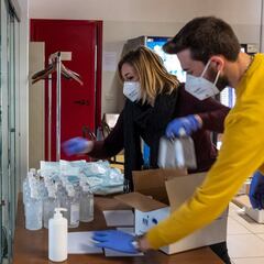 El poder desinfectante del alcohol de romero