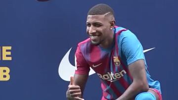 Emerson ya viste los colores del FC Barcelona en el Camp Nou
