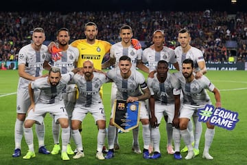 Equipo del Inter de Mil¨¢n.