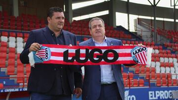 Presentación del nuevo director deportivo del Lugo.