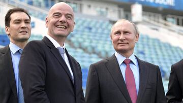 Putin a Infantino: "Todo está listo para el Mundial"