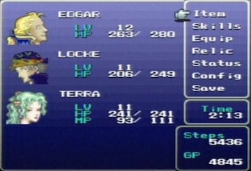 Captura de pantalla - Final Fantasy VI (SNES)