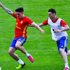 Pedro, Aduriz y Nolito, ataque en el amistoso frente a Bosnia