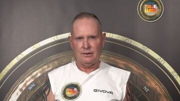 Paul Gascoigne comienza su aventura en el 'Supervivientes' italiano: así fue su salto