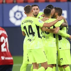 1x1 del Atlético: João marca, Koke gobierna y Correa asiste