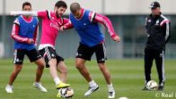 Entrenamiento del Real Madrid