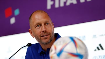 Doha (Qatar), 24/11/2022.- USA head coach Gregg Berhalter