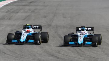 63 RUSSELL George (gbr), Williams Racing F1 FW42, 88 KUBICA Robert (pol), Williams Racing F1 FW42, action during the 2019 Formula One World Championship, United States of America Grand Prix from november 1 to 3 in Austin, Texas, USA - Photo Antonin Vincent / DPPI
03/11/2019 ONLY FOR USE IN SPAIN