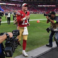 Brock Purdy con números de MVP