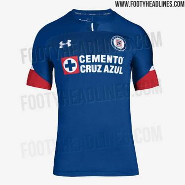 Filtran las camisetas del Cruz Azul del Apertura 2018