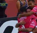 La excelente asistencia de Rabello en gol del Lobos