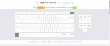 Cómo comprobar si tienes una tecla rota en tu teclado