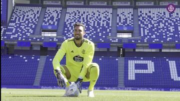 Roberto: "Quiero llegar a los 400 partidos con el Real Valladolid"