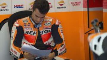Pedrosa reconoce que Misanop no es una pista sencilla.