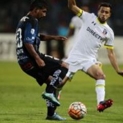 Colo Colo jugó por primera vez de blanco entero en la Copa