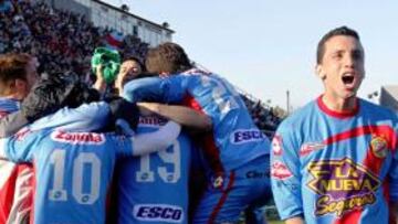 Arsenal de Sarandí celebrando el título.