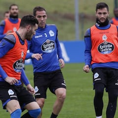 Lucas Pérez es baja contra el Villarreal por una dorsalgia
