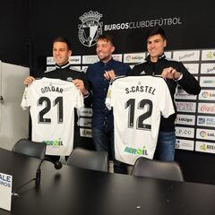 Goldar y Castel quieren luchar por el ascenso con el Burgos