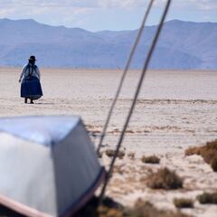 El segundo lago más grande de Bolivia es ahora un desierto