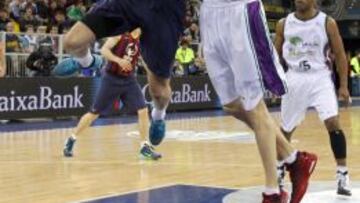 Mario Hezonja, durante la semifinal de Copa ante el Unicaja.