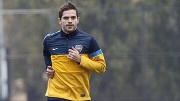 Gago trabajó diferenciado pero estará en el Superclásico