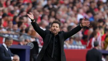 Simeone, en el Atlético-Real Sociedad. Opinión Kiko.