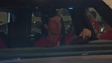 Gritos de "Filipe quédate" a la salida del Wanda Metropolitano