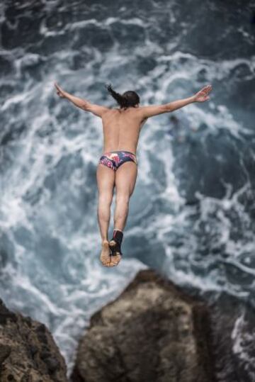 Impresionantes imágenes de la tercera parada del Red Bull Cliff Diving World Series